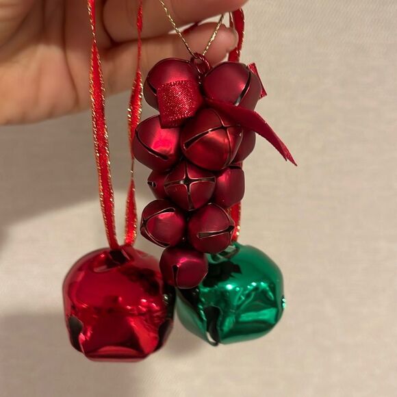 Bundle of 3 Jingle Bell Ornaments - Picture 1 of 1